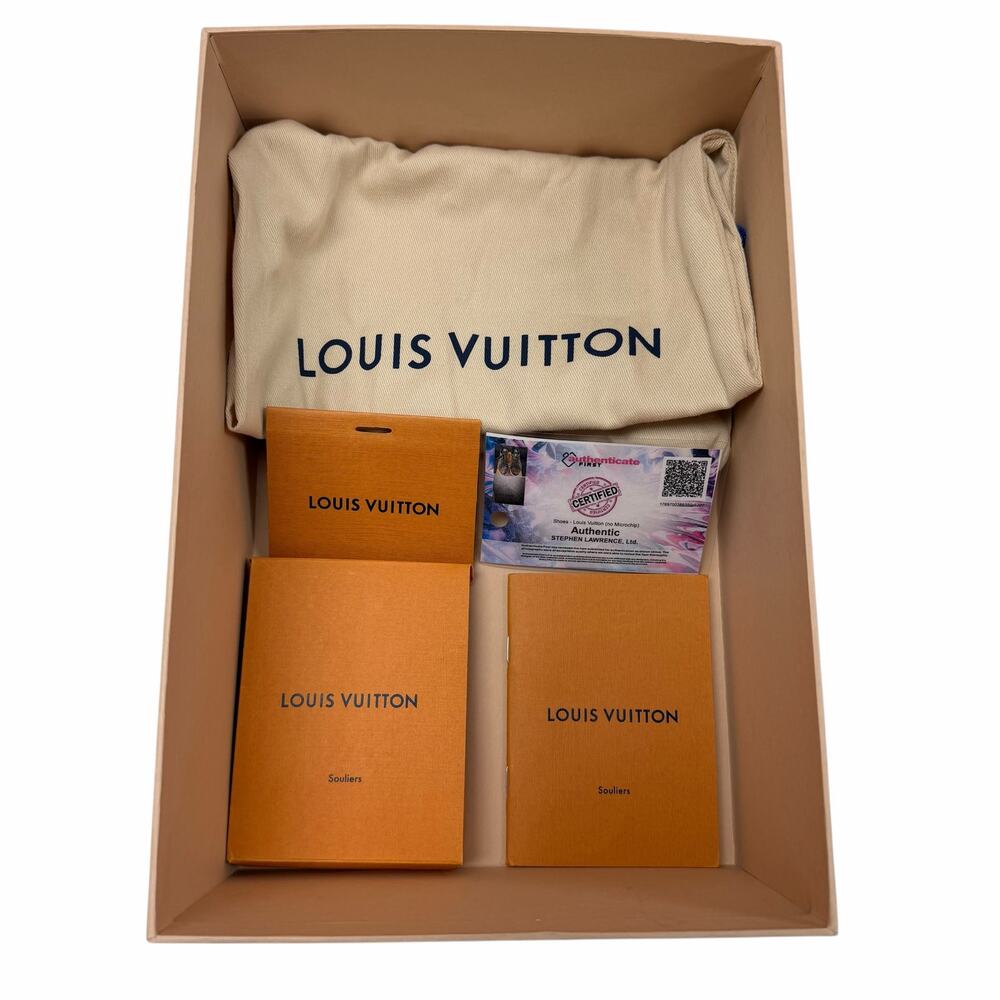 Louis Vuitton Front Row Sneaker Patent Monogram Canvas Womens 36.5 / US 6.5 ASIS - Picture 13 of 13